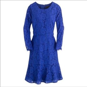 J.Crew Petite floral lace Dress